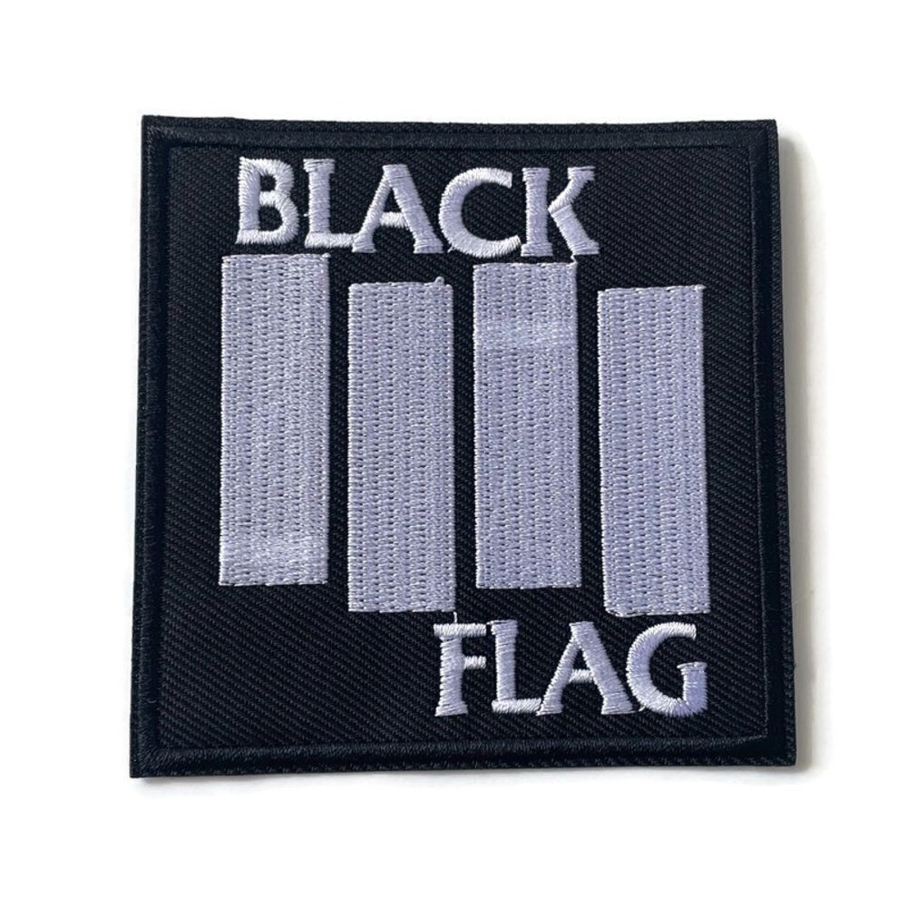 Black Flag Embroidered Patch